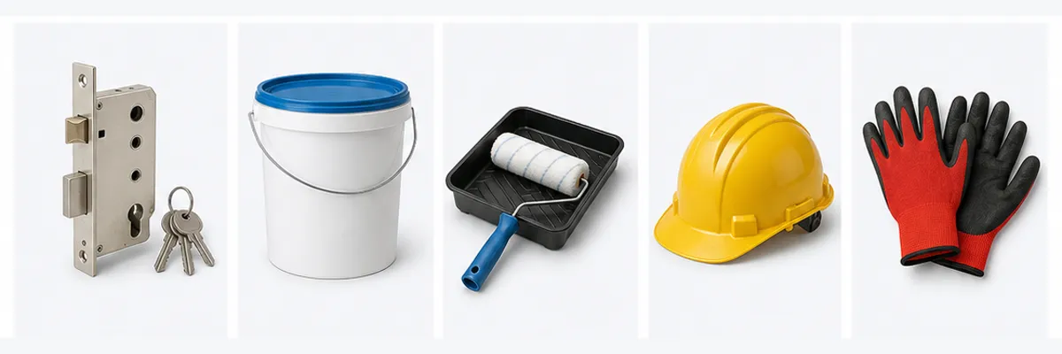 Équipements de sécurité pour chantier